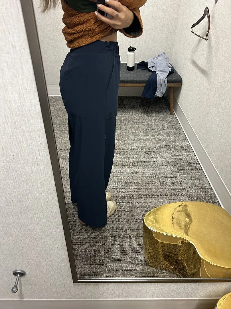 Beyond Yoga Easy Wide Leg Pant 31" byxor Mist lätta