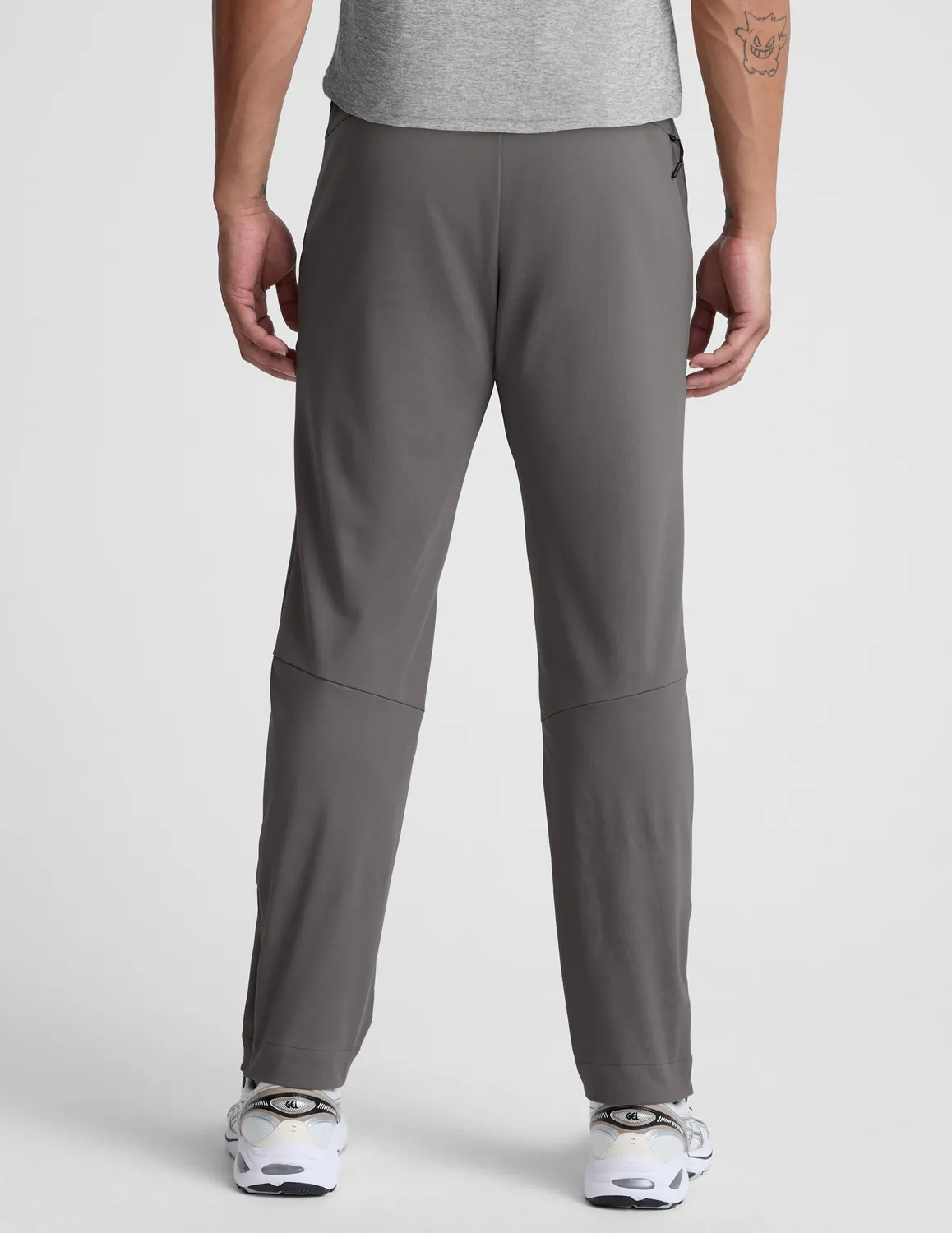 Beyond Yoga Pacer Fleece-Backed Men's Pant träningsbyxa Shadow Gray fleece