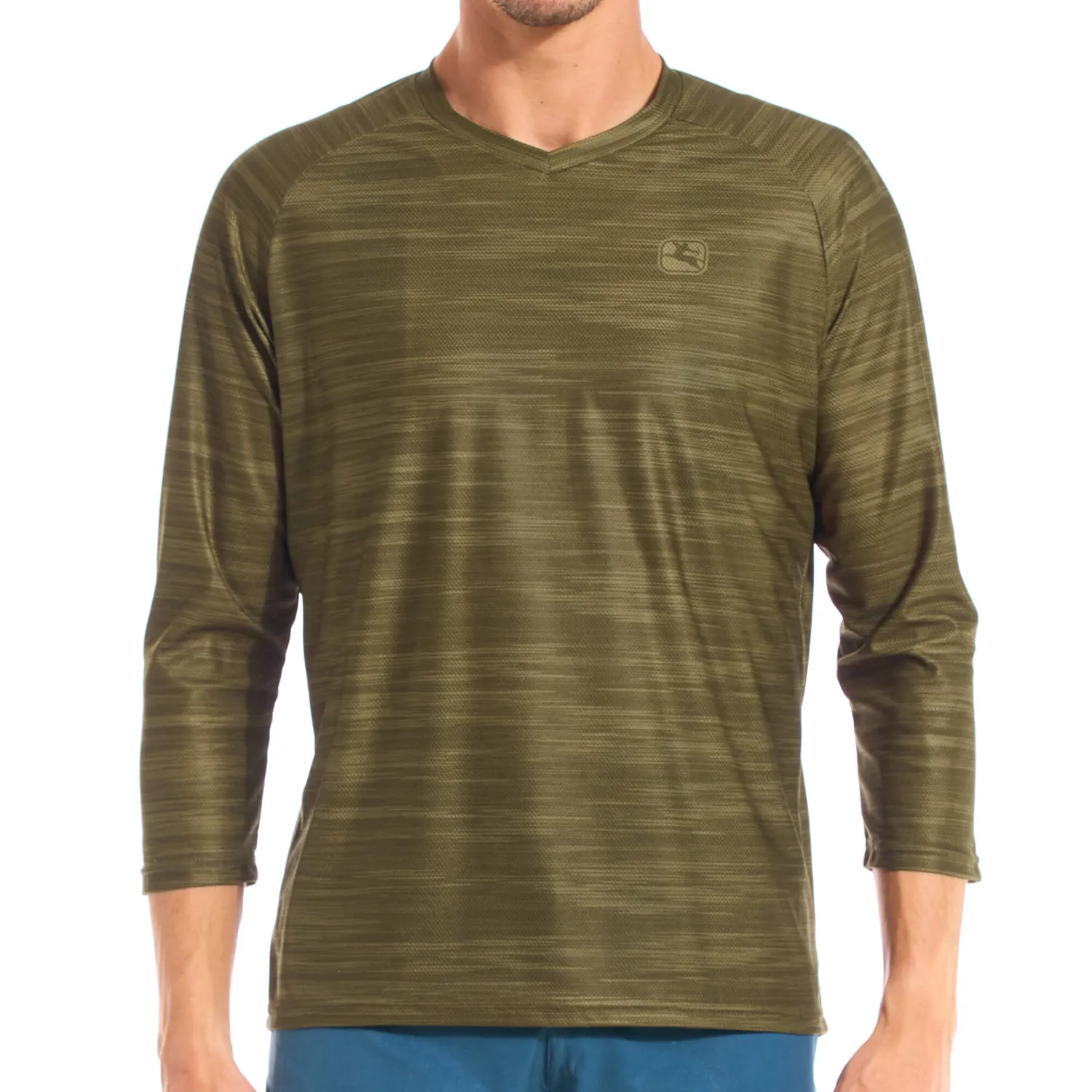 Giordana MTB 3/4 Sleeve cykeltröja svart slitstark