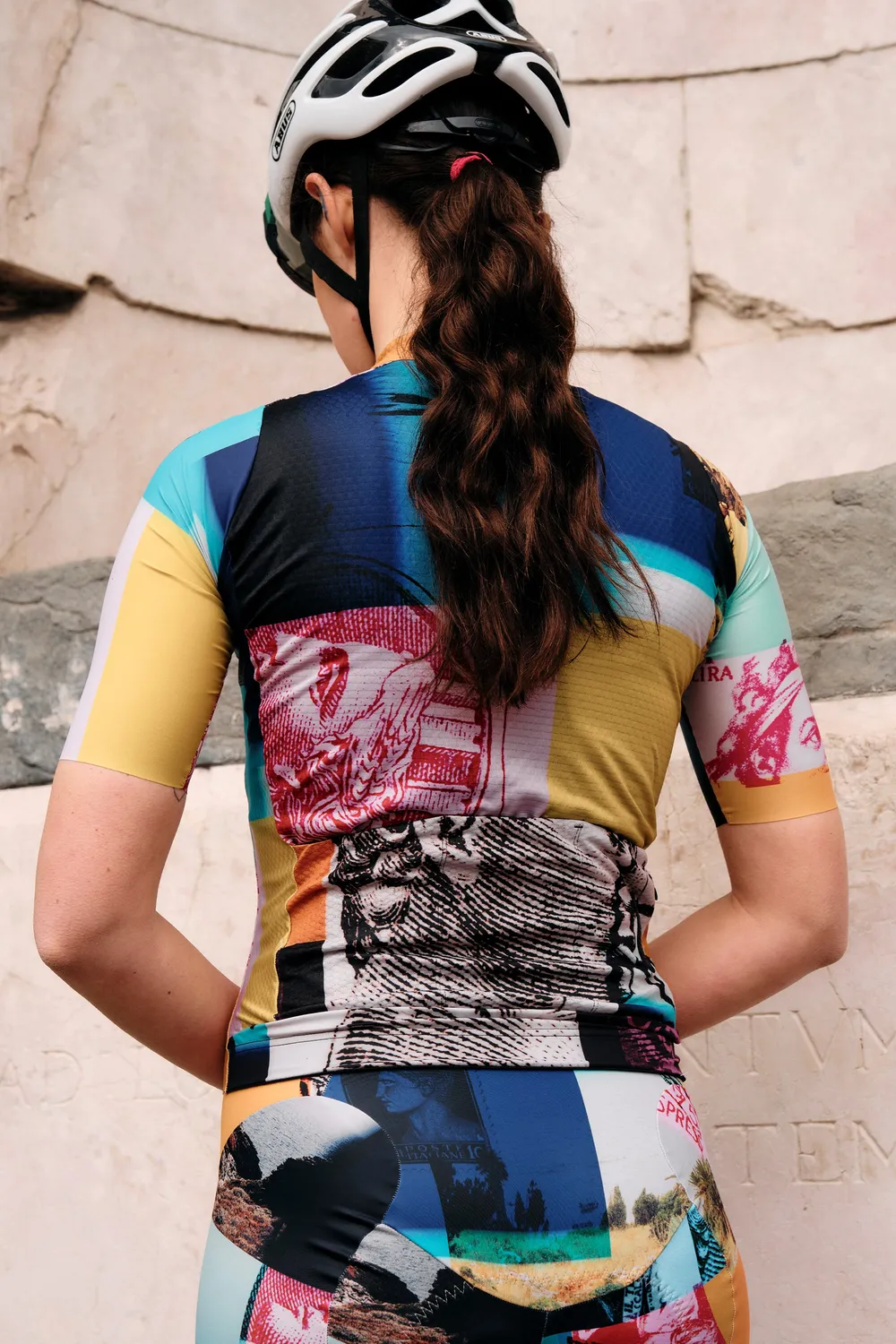Giordana La Posta FR-C Pro cykeltröja mörkblå dam