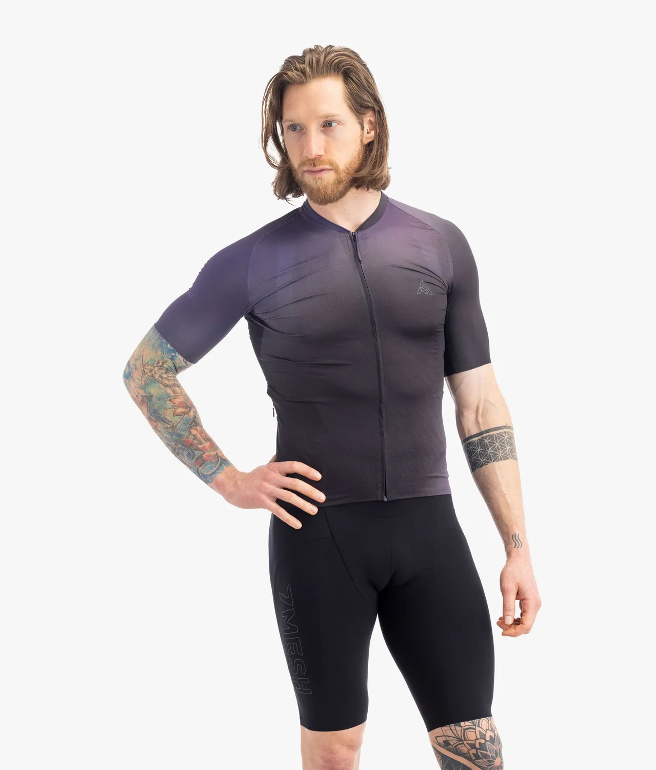 7MESH Pace Short Sleeve Jersey cykeltröja Black snabb