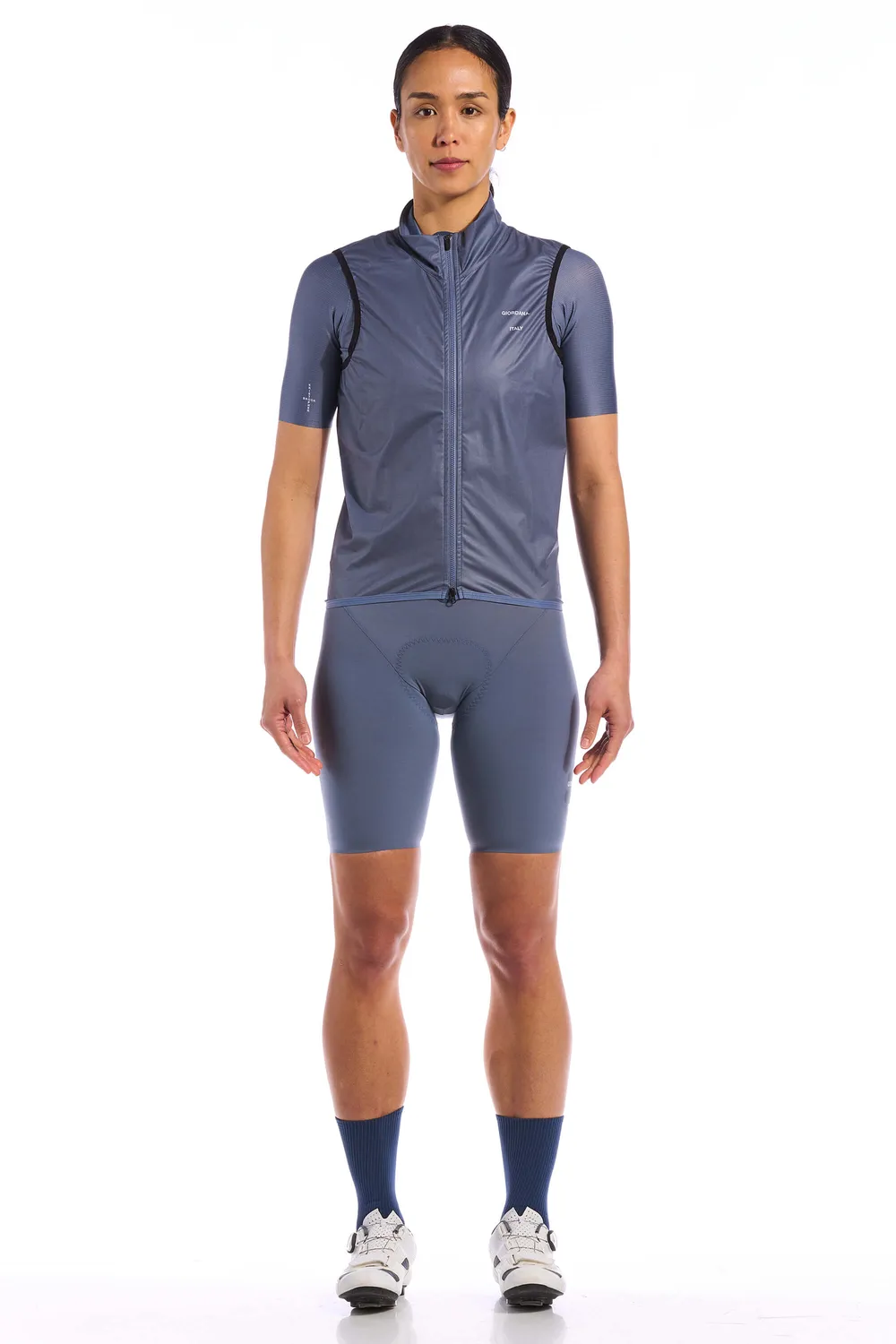 Giordana The Wind Vest vindväst grisaille blue