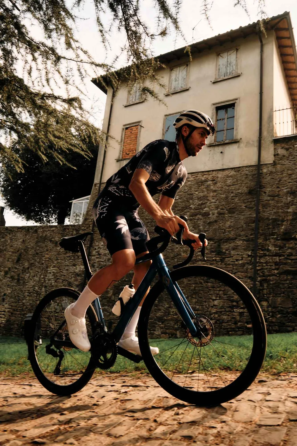 Giordana La Posta FR-C Pro kit cykelställ mörkblåt tight