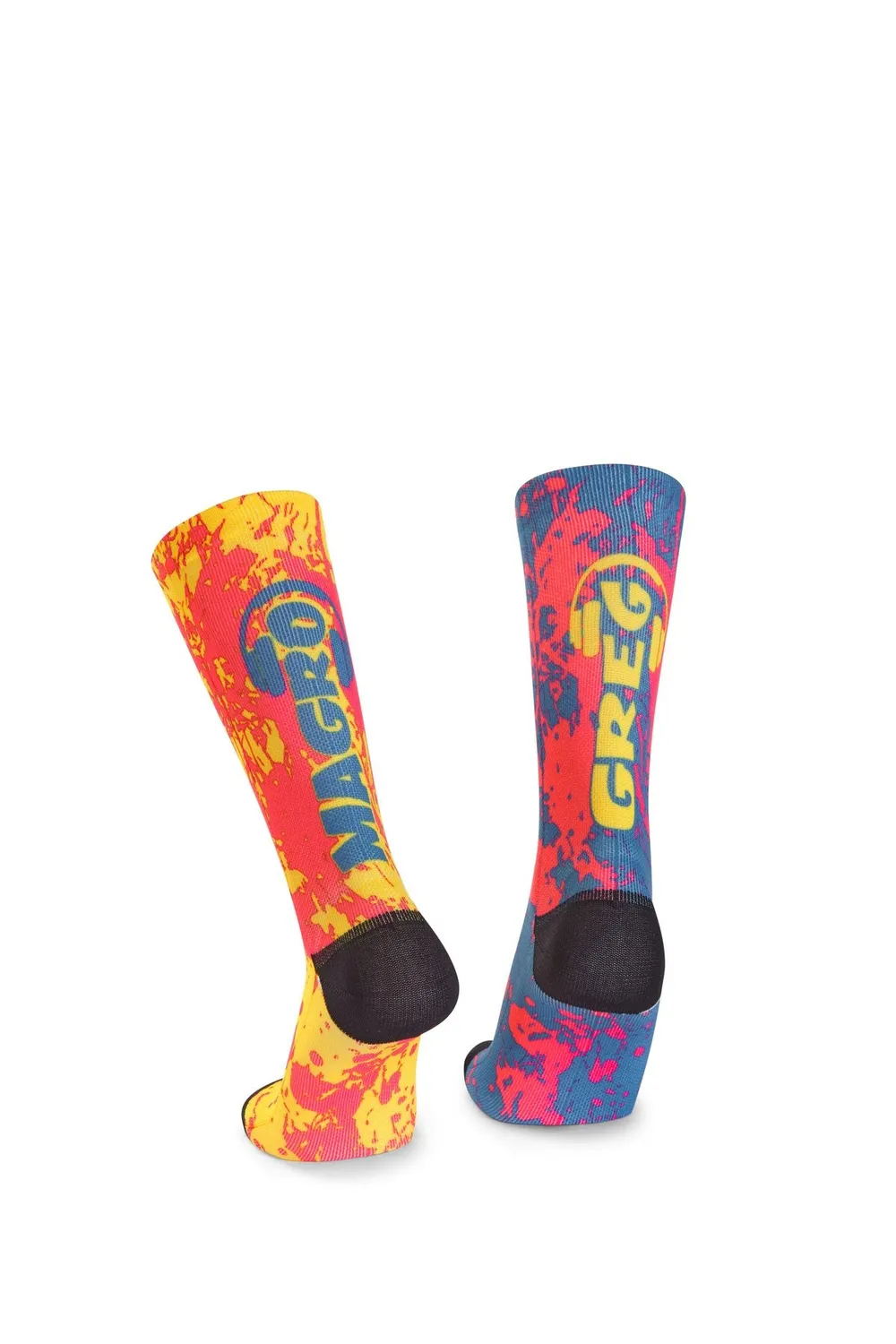 MB Wear Fun Kids strumpor donuts XS silverjon