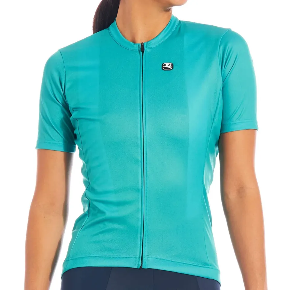Giordana Fusion cykeltröja dam grön mjuk relaxed