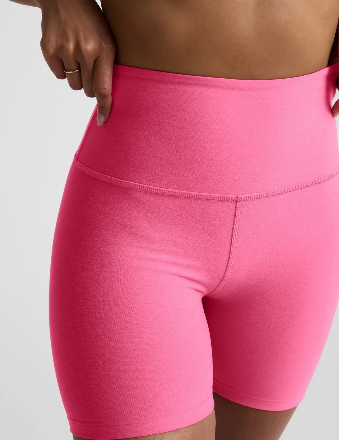 Beyond Yoga Spacedye Keep Pace 5" cykelshorts Luscious Pink