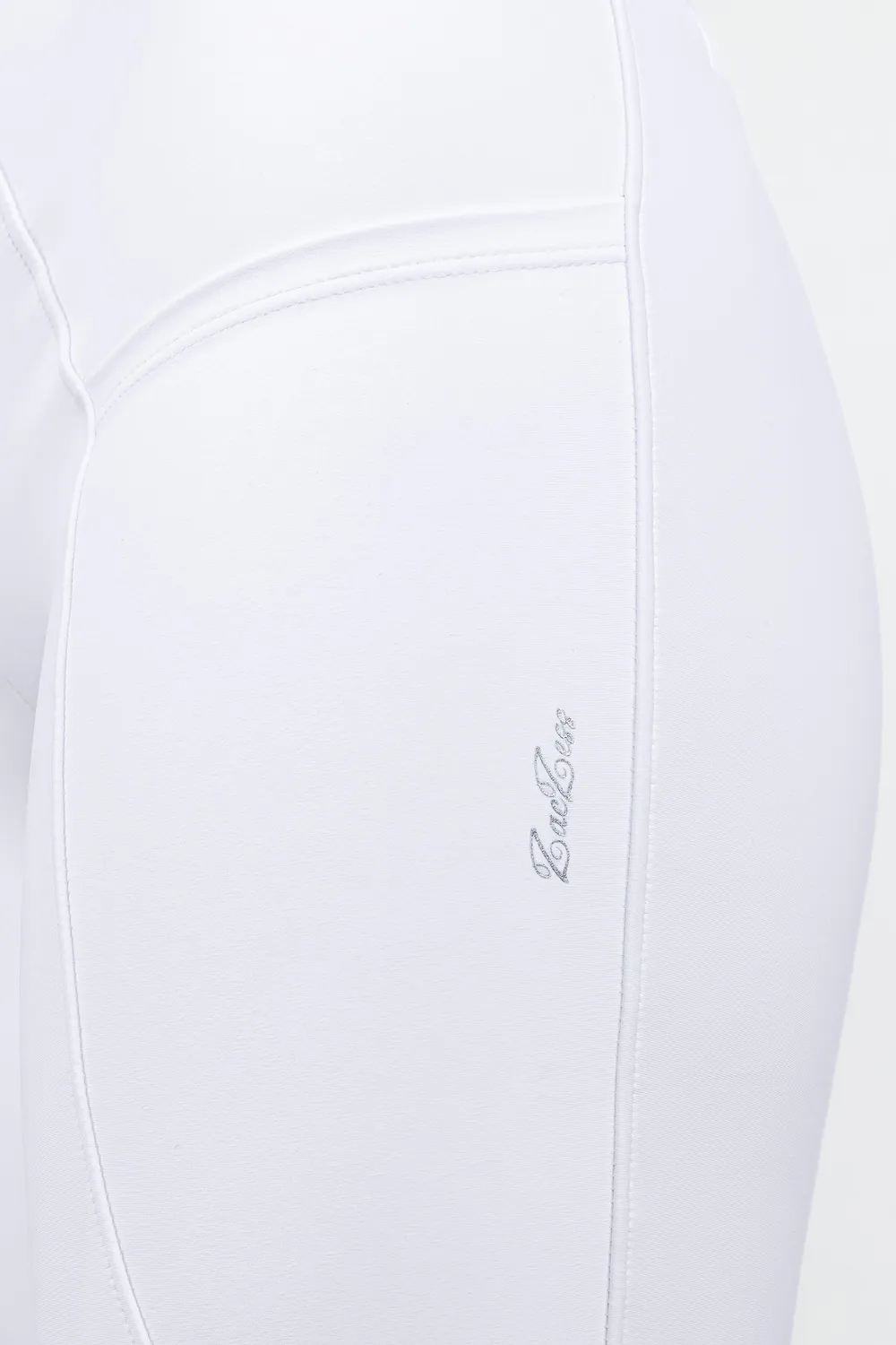 ZacZess London Hybrid ridleggings vit halvskodda