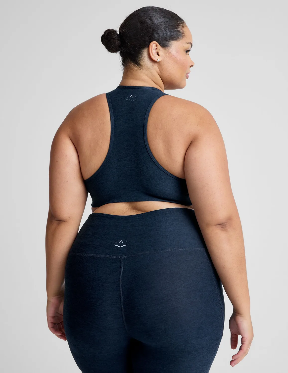 Beyond Yoga Spacedye Lift Your Spirits Bra sportbh Nocturnal Navy