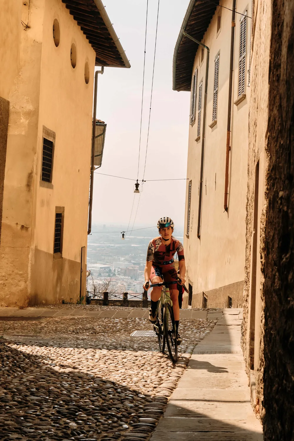 Giordana La Posta Urto cykeltröja dam svart luftig