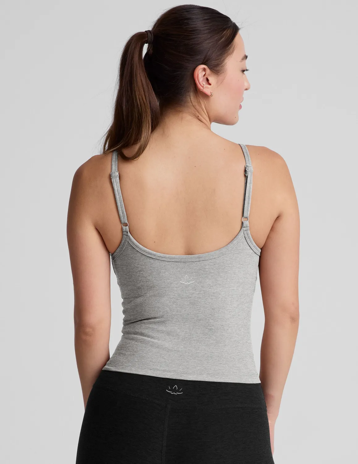 Beyond Yoga Spacedye Forever Tank linne Silver Mist lätt