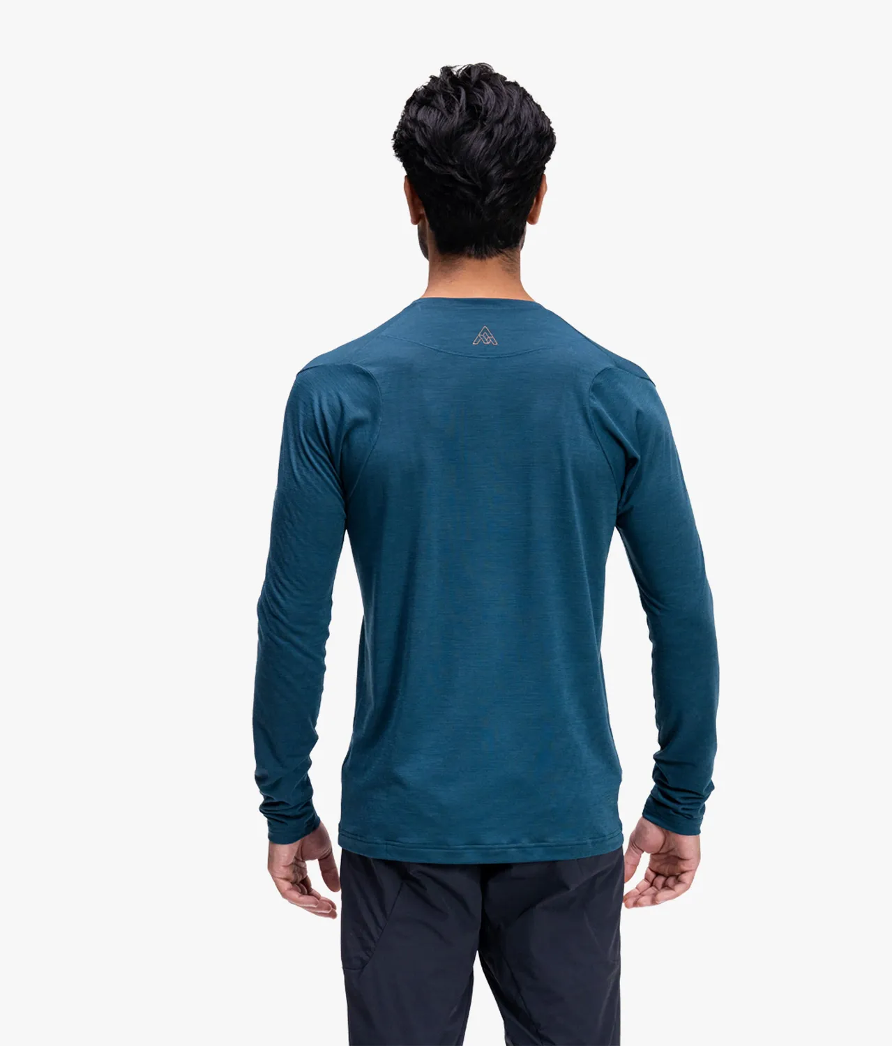 7mesh Desperado Merino Henley långärmad tröja deep sea