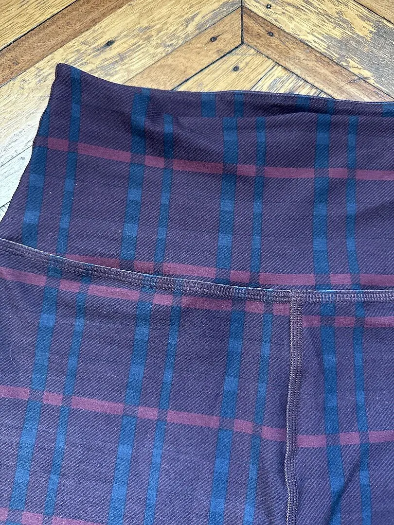 Beyond Yoga SoftMark Keep Pace bikershorts rutig hög midja