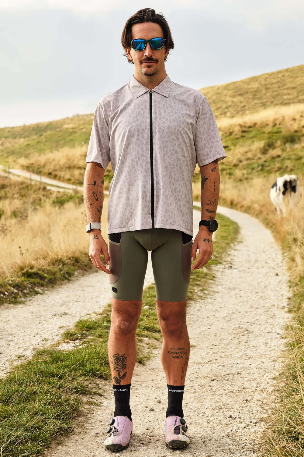 Giordana Beyond Gravel Soave Zip Up Shirt cykeltröja unisex