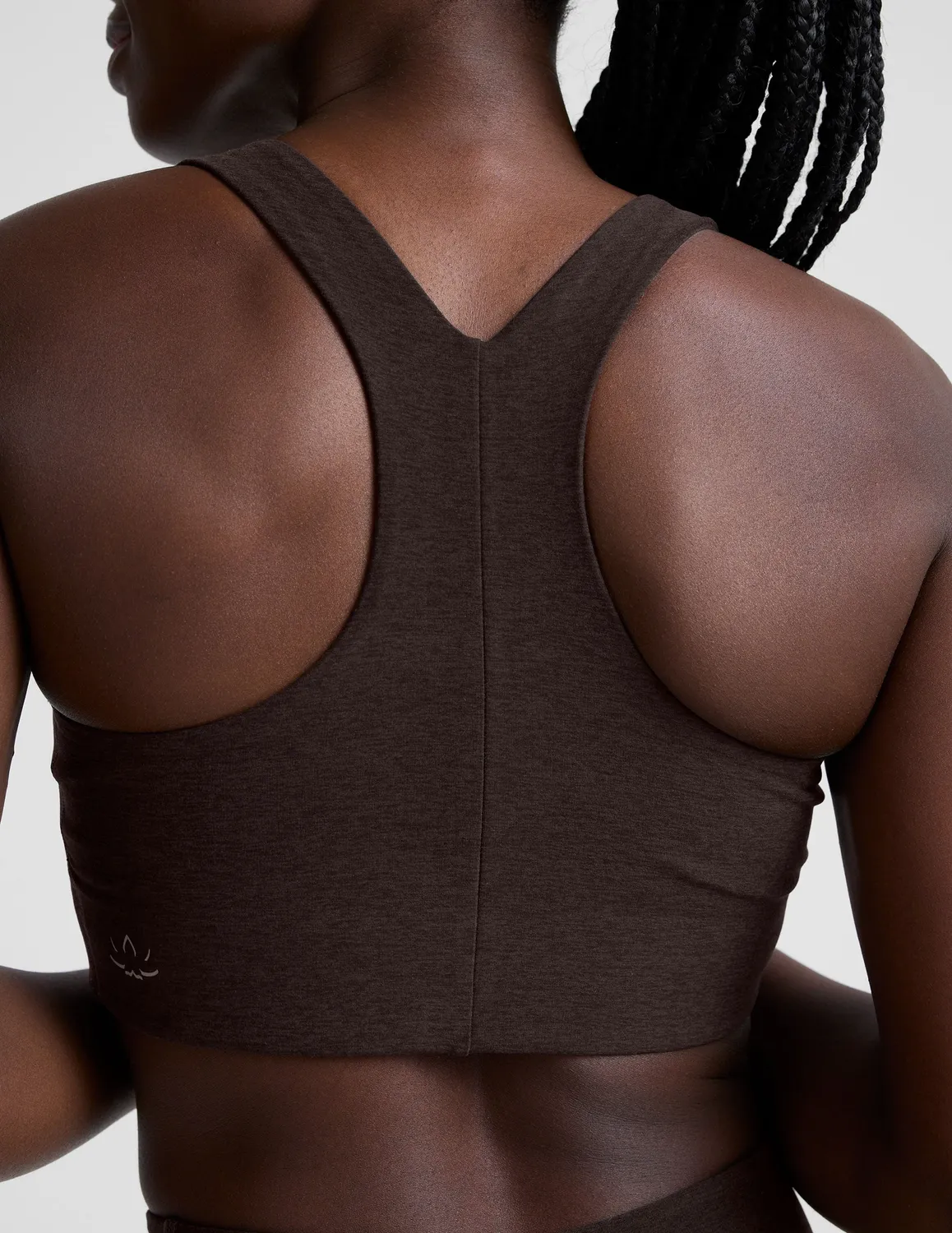 Beyond Yoga Spacedye Simplicity Long Line Bra 2.0 sport-bh Choklad