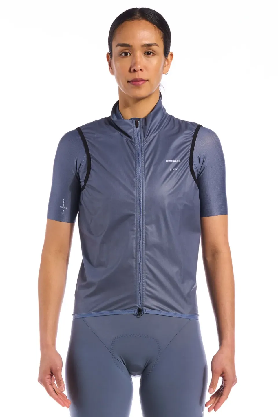 Giordana The Wind Vest vindväst grisaille blue
