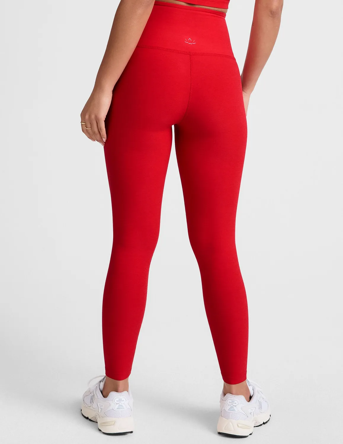 Beyond Yoga Spacedye At Your Leisure träningstights Candy Apple hög midja