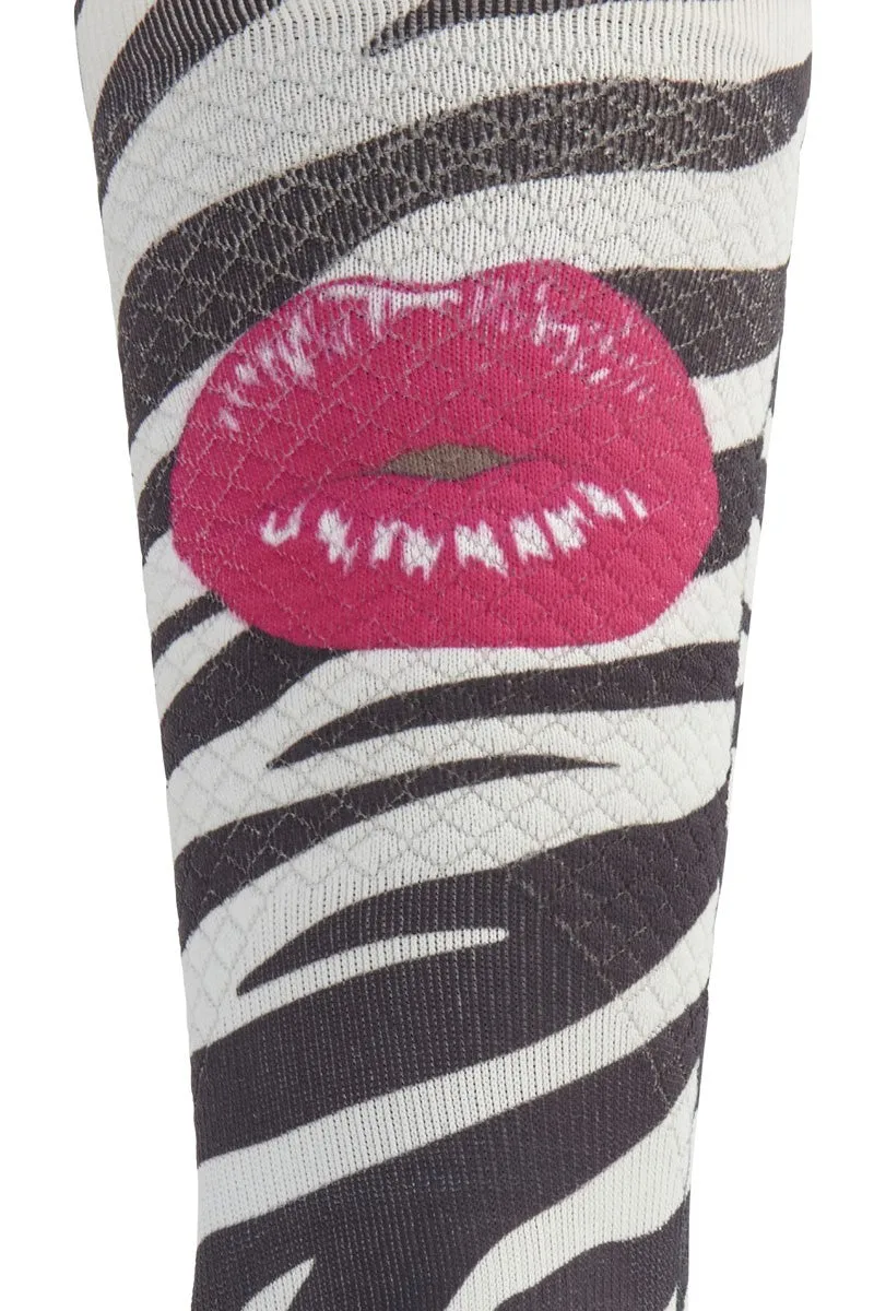 MB Wear Fun Kiss cykelstrumpor mönstrad