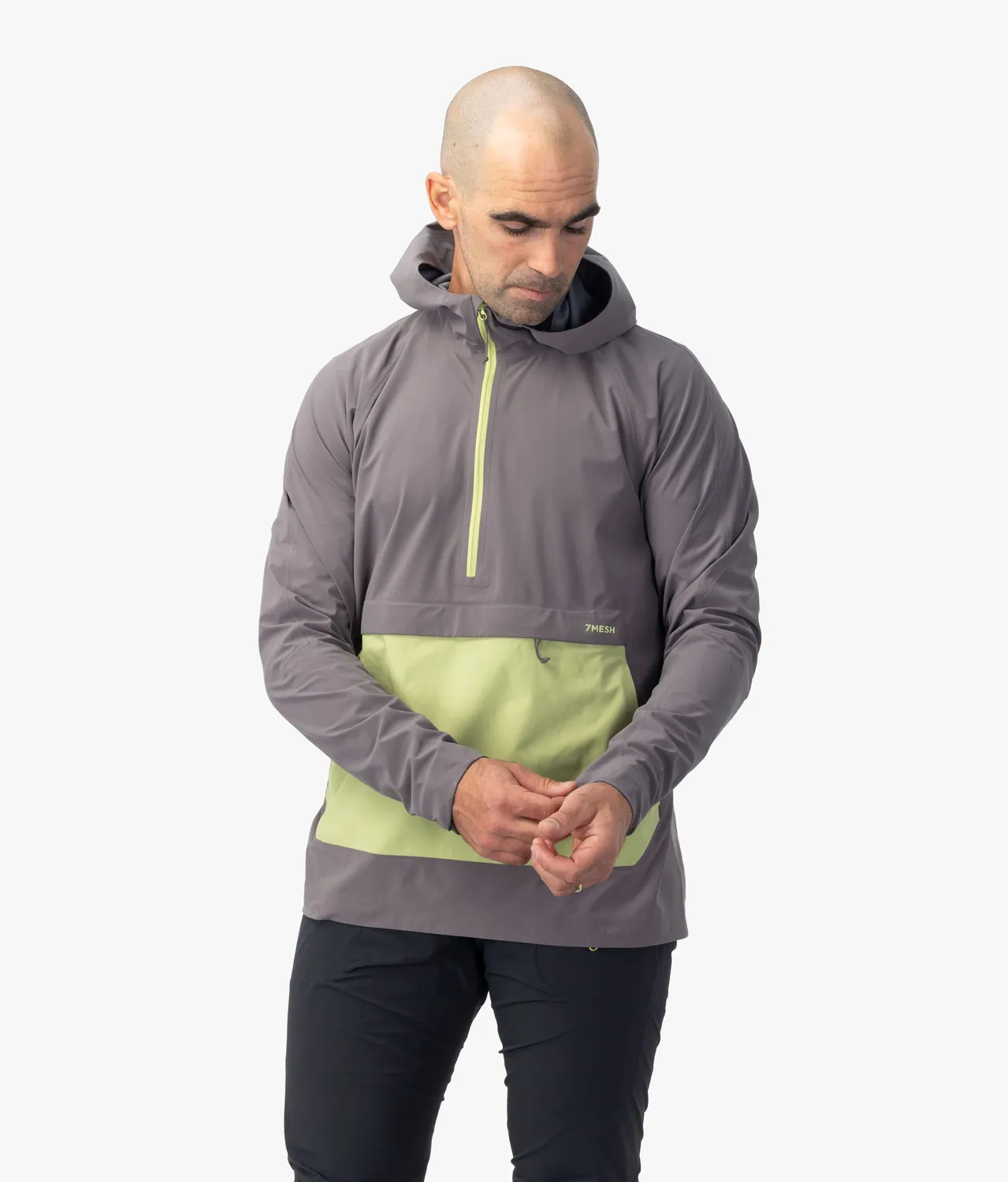 7mesh Cache Anorak herr anorak Limestone lätt