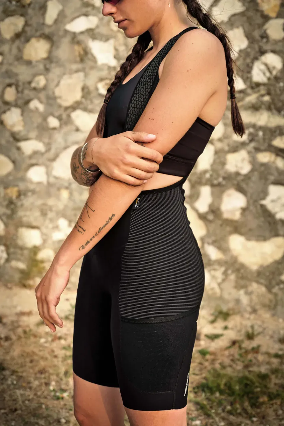 Giordana Beyond Gravel Cargo bibshorts dam svart