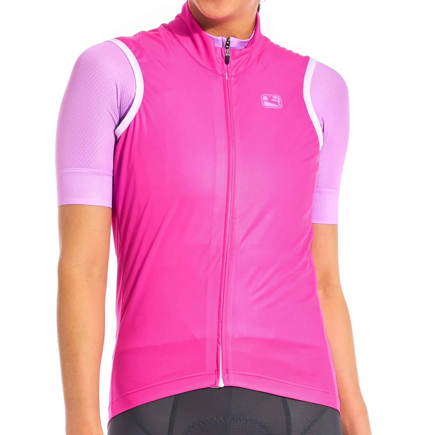 Giordana Neon Wind Vest cykelväst neon packbar