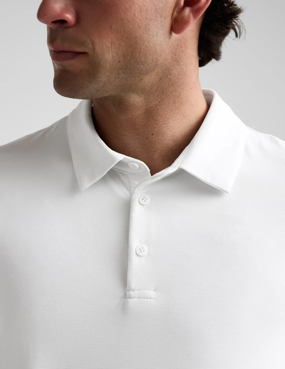 Beyond Yoga All In Active piké Crisp White klassisk