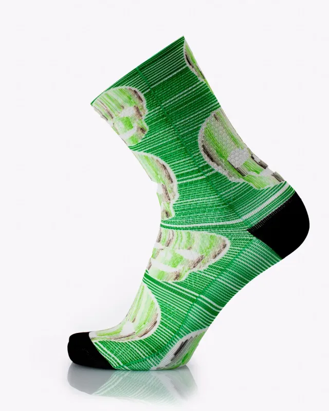 MB Wear Fun Green Skull strumpor S-M grön