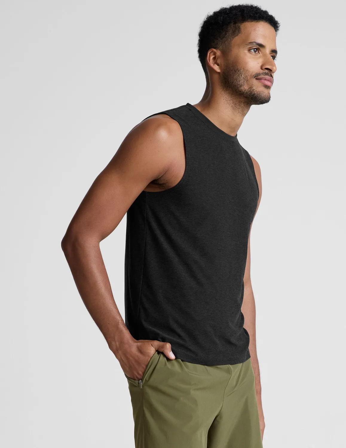 Beyond Yoga Always Beyond Muscle Tank 2.0 muskellinne svart