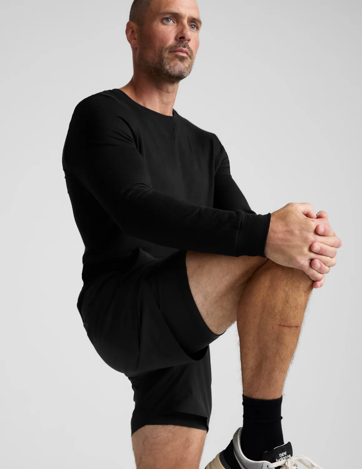Beyond Yoga Pivotal 2.0 löparshorts svart 7 tum fodrad