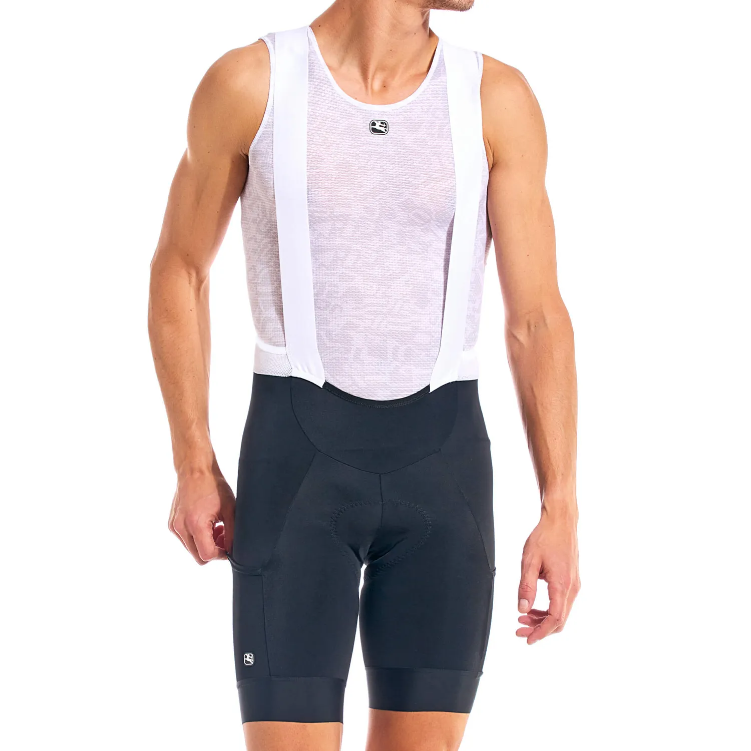 Giordana Vero Pro Cargo bibshorts svart fickor