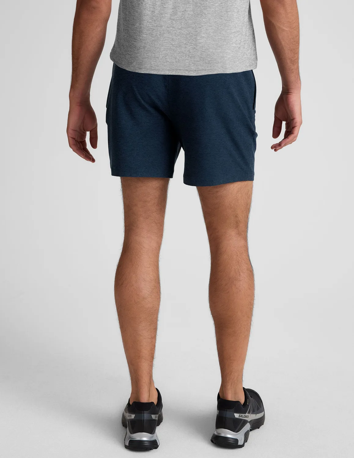 Beyond Yoga Spacedye Unlimited shorts Nocturnal Navy 7 tum
