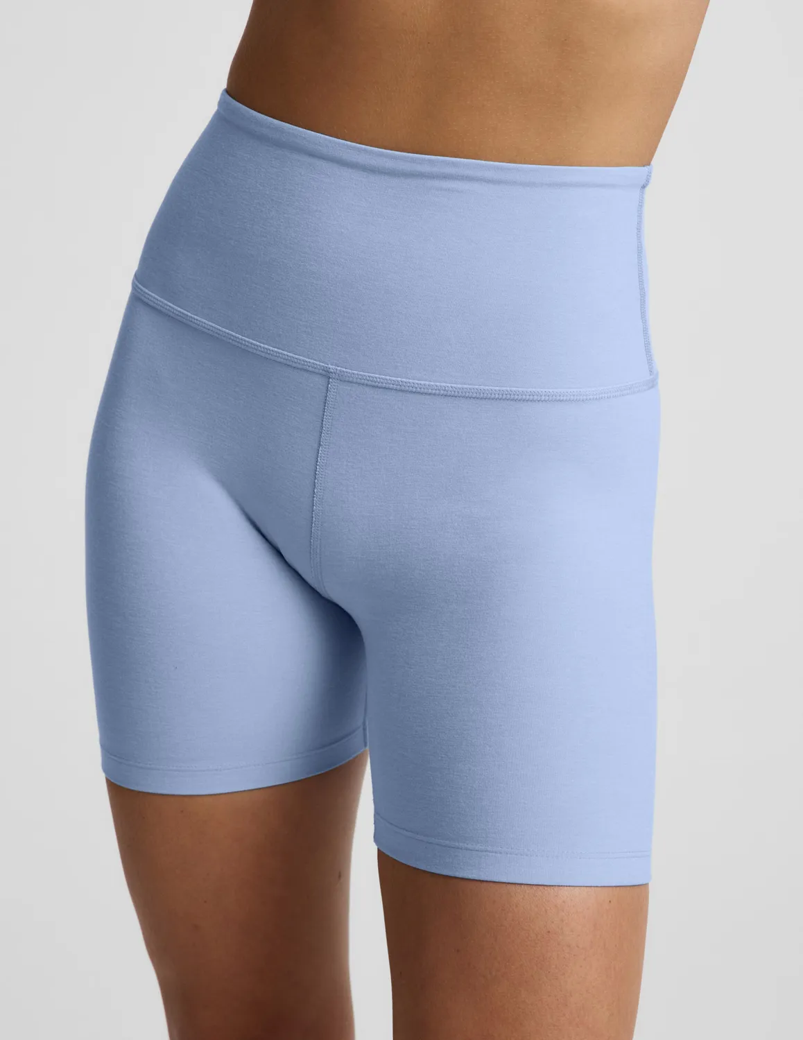 Beyond Yoga Spacedye Keep Pace 5" cykelshorts Pastel Periwinkle