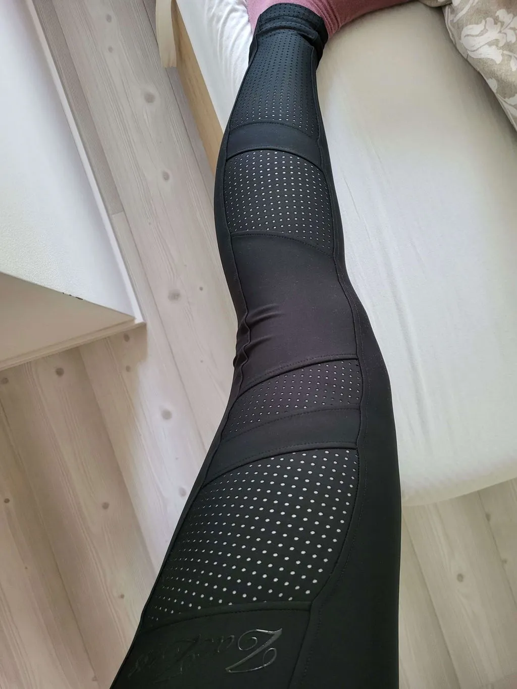 ZacZess AirFlex Leggings Black ridleggings svart dam full grip
