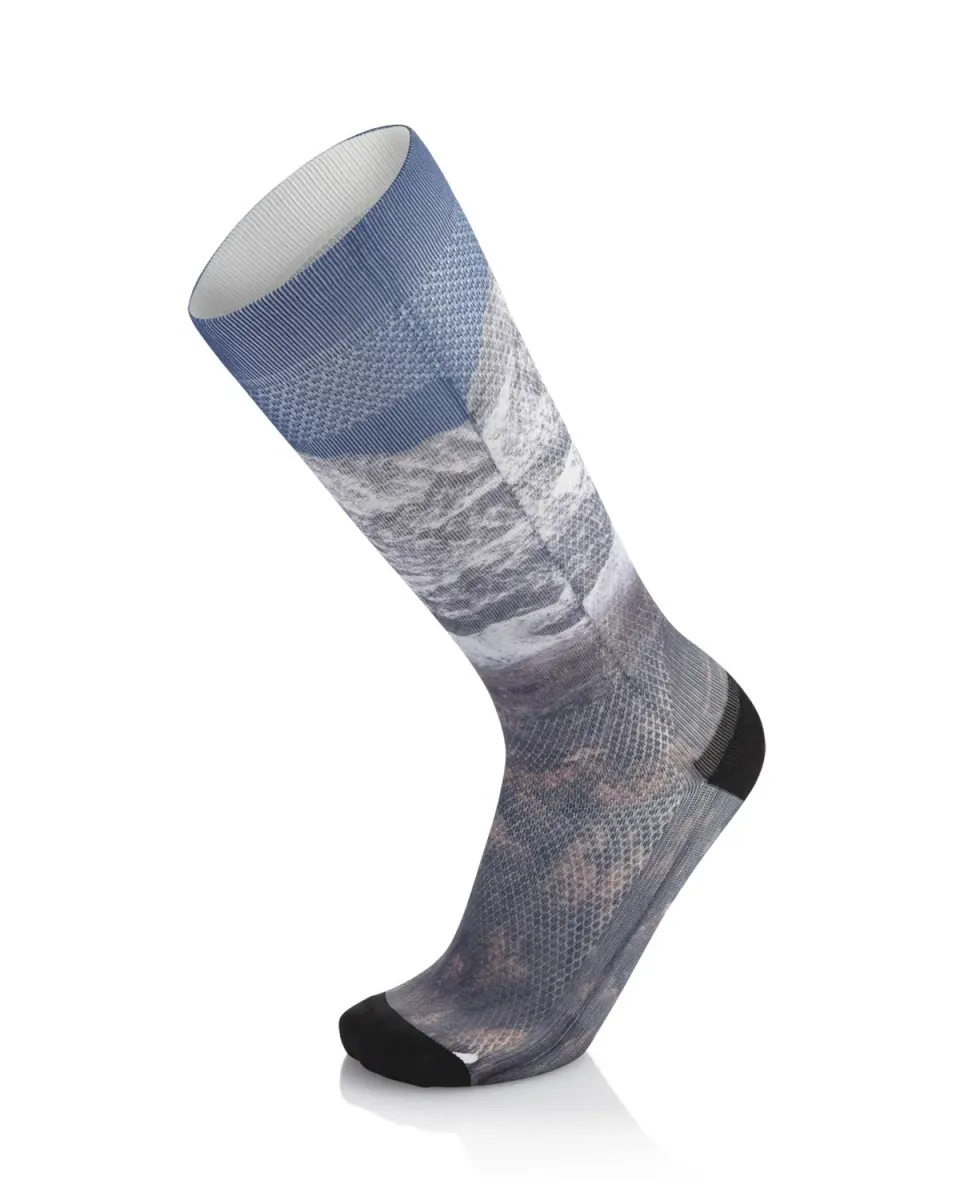 MB Wear Fun Ski Star Mountains skidstrumpor S-M mönstrad