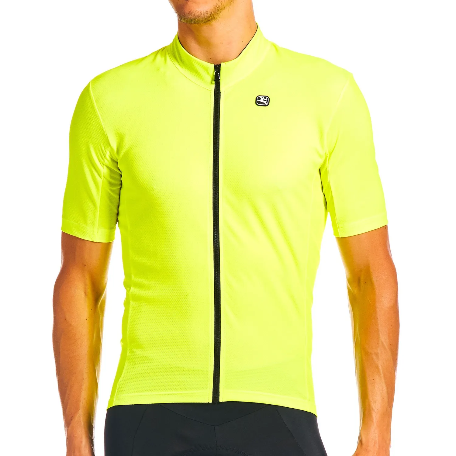 Giordana Fusion cykeltröja vit mjuk UPF 40