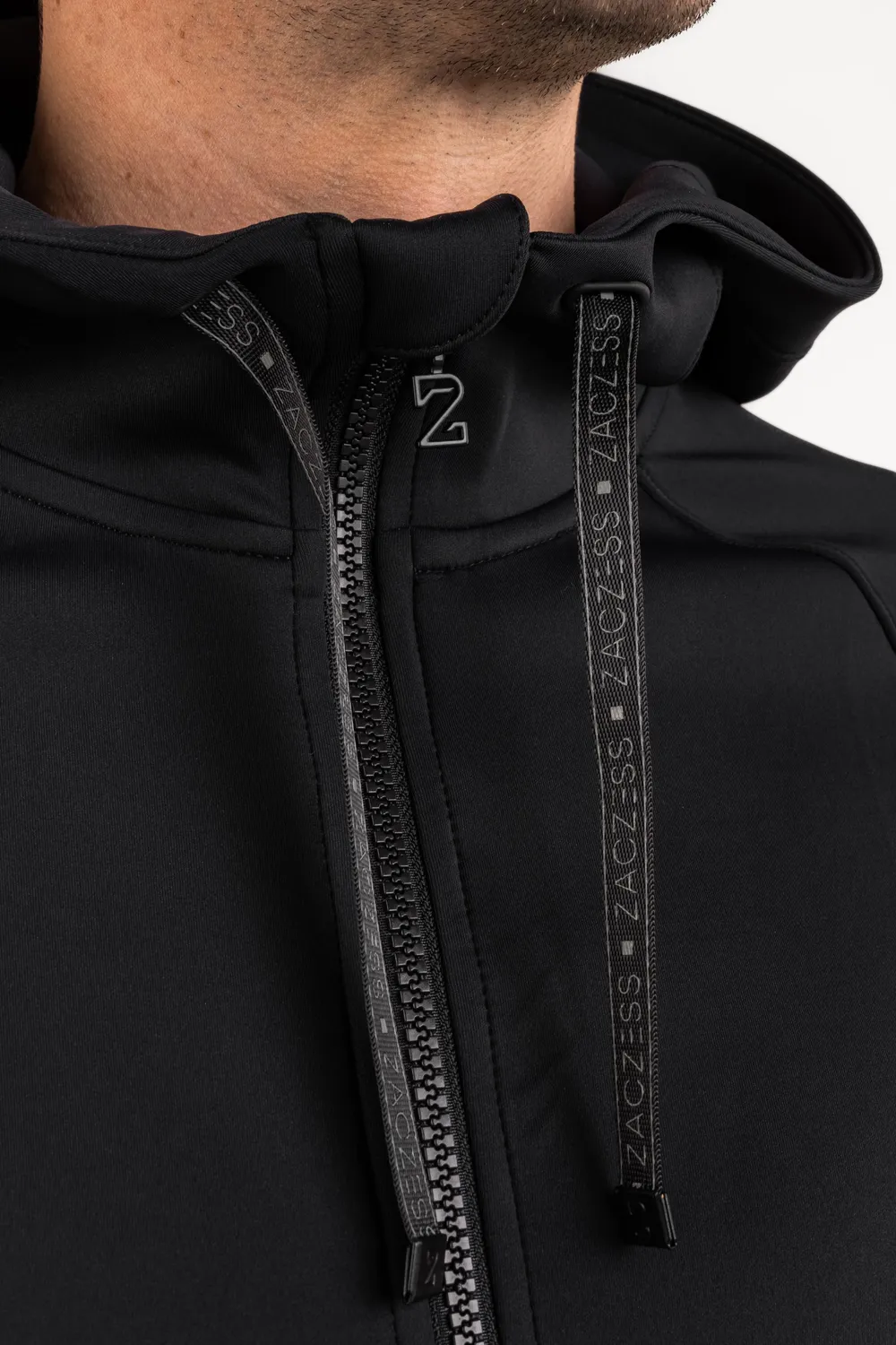 ZacZess Hudson hoodie herr svart