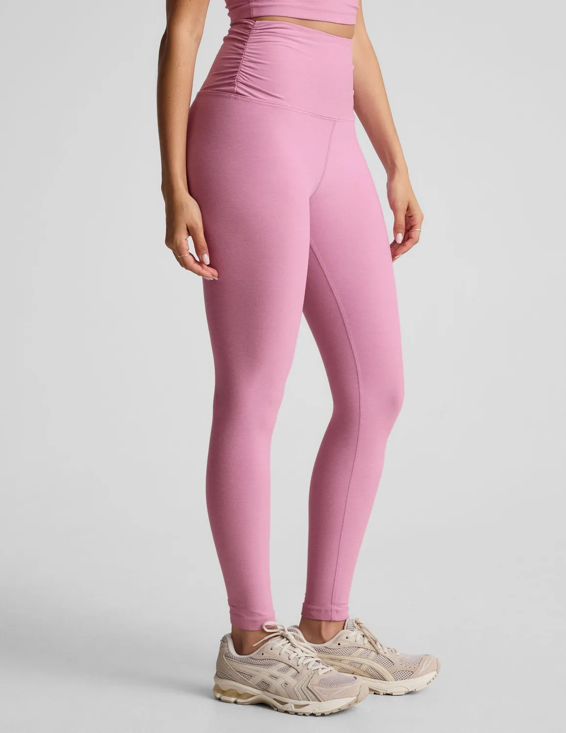Beyond Yoga Spacedye Raise The Barre leggings Pink Haze Heather rysch