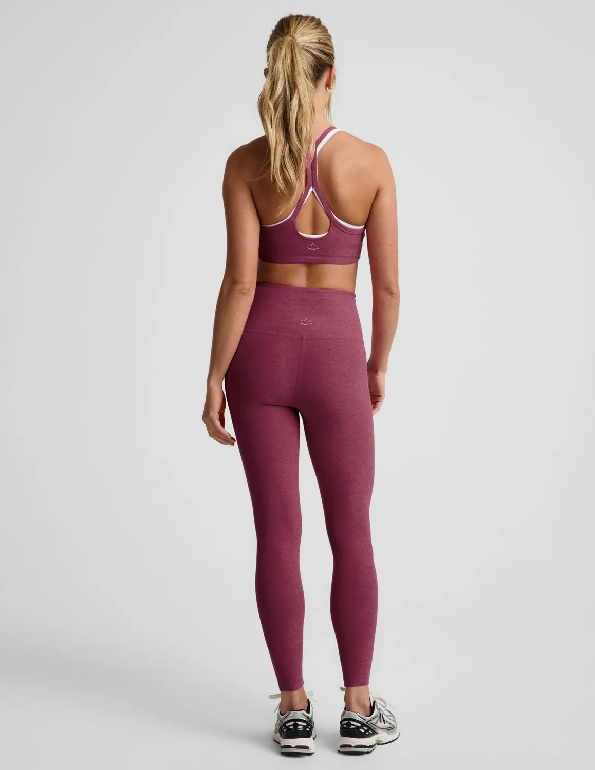 Beyond Yoga Spacedye Vitalize leggings Pomegranate Heather hög midja