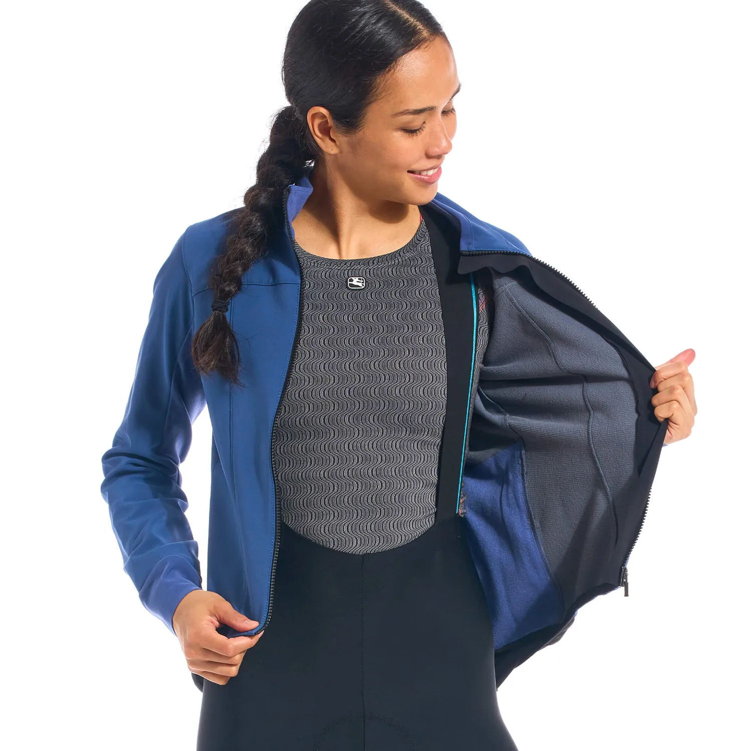 Giordana FR-C Pro Lyte vinterjacka dam svart vindtät