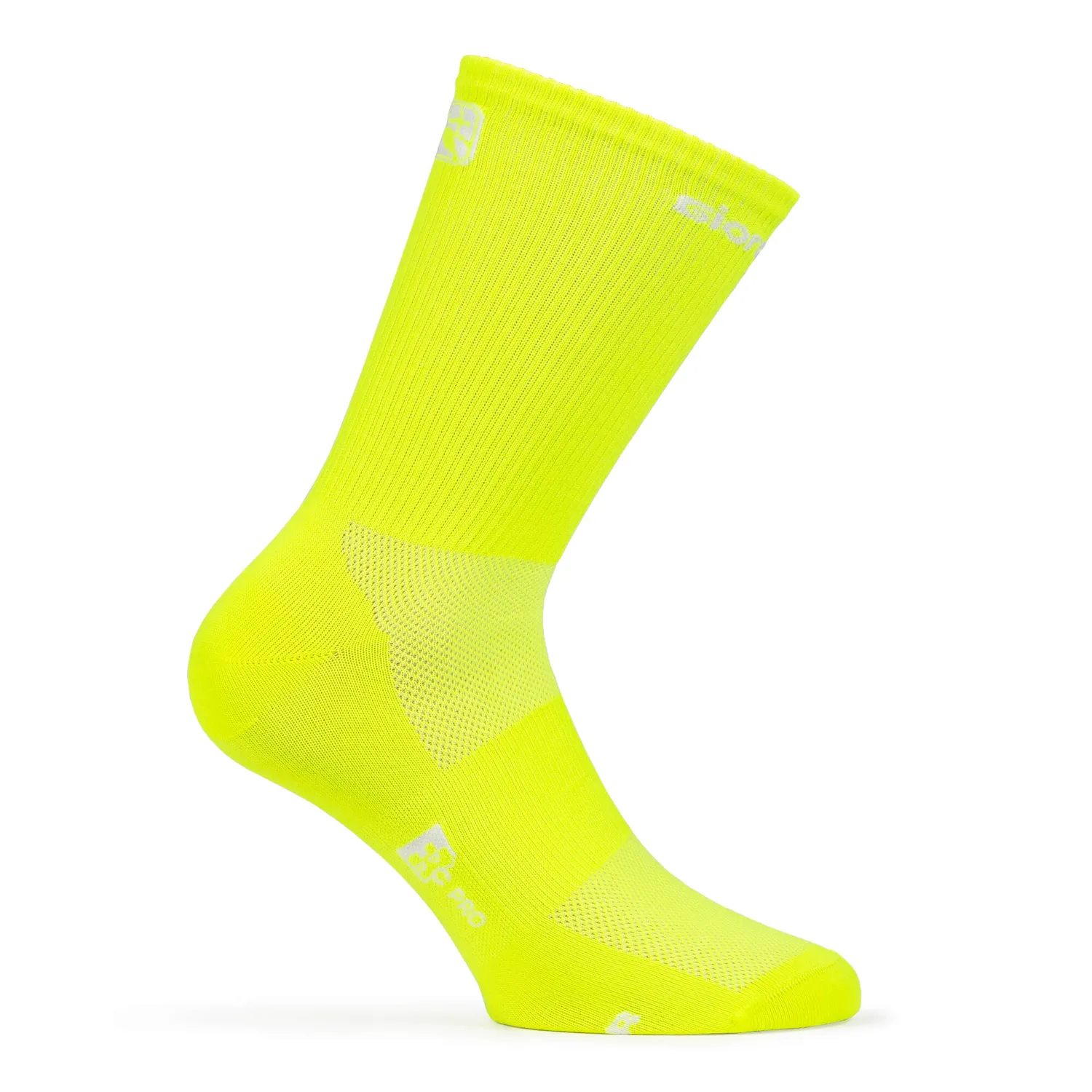 Giordana FR-C Tall Neon cykelstrumpor neongul hög
