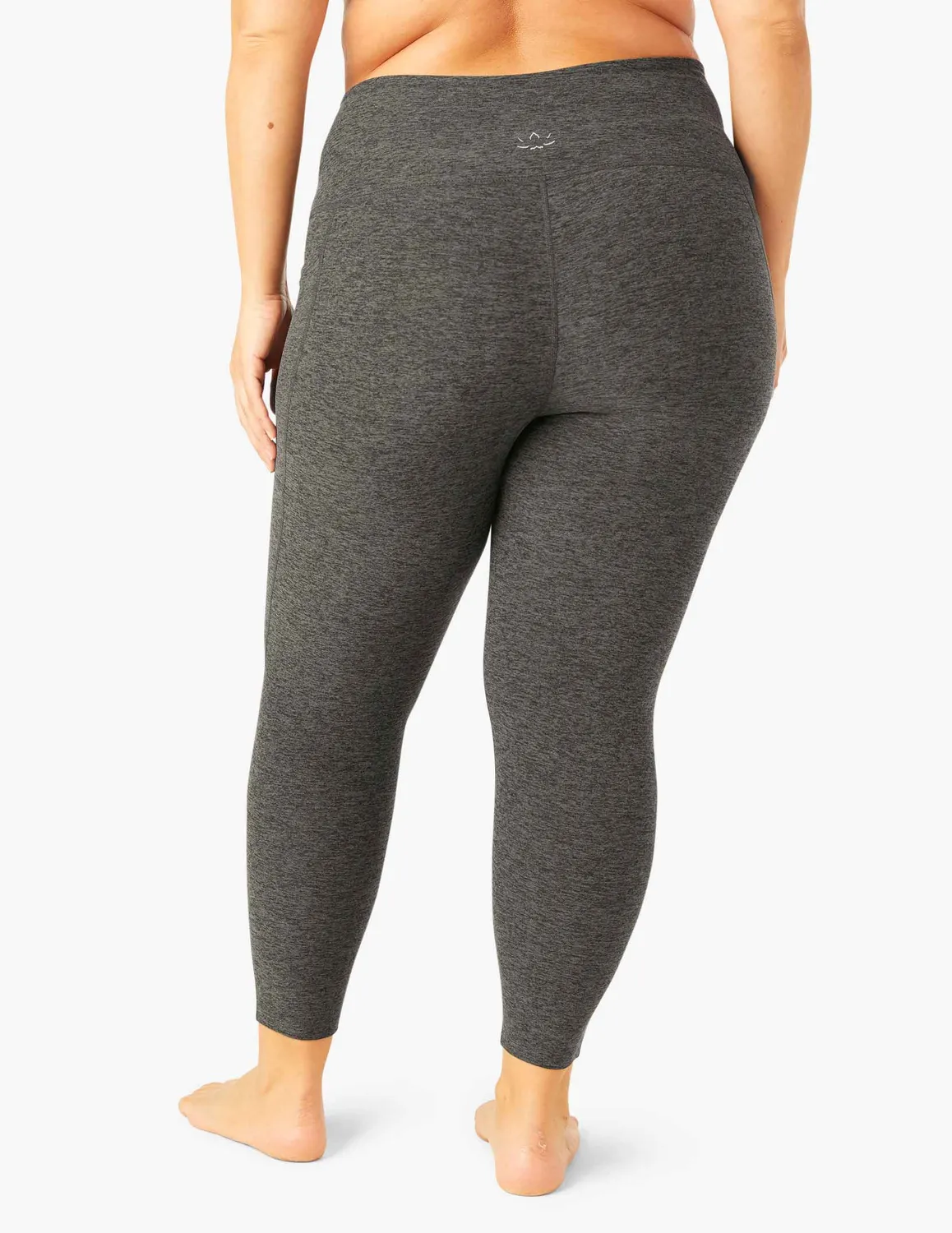 Beyond Yoga Spacedye Out Of Pocket leggings midi Black-Charcoal