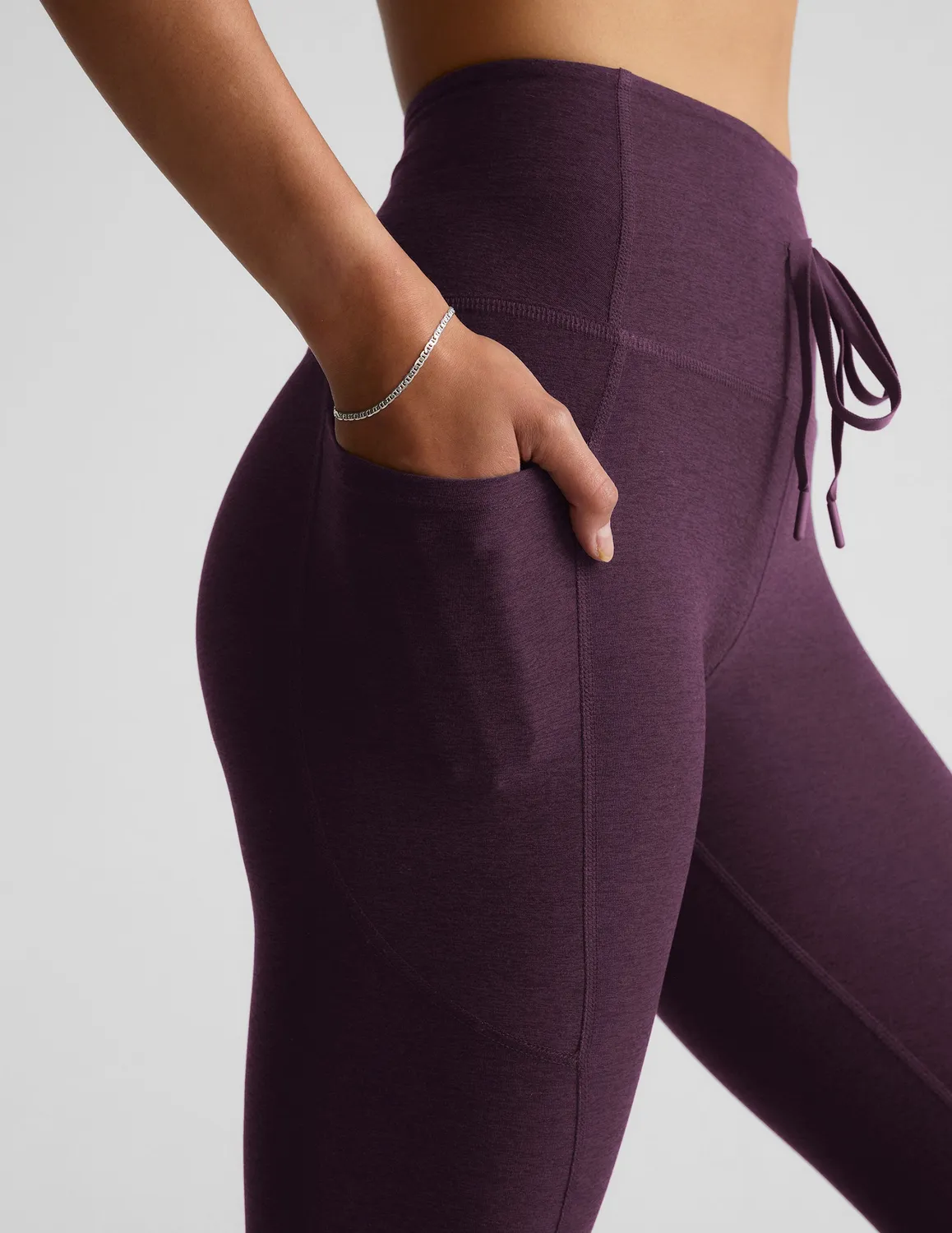 Beyond Yoga Spacedye Go Pocket Midi leggings lila med fickor