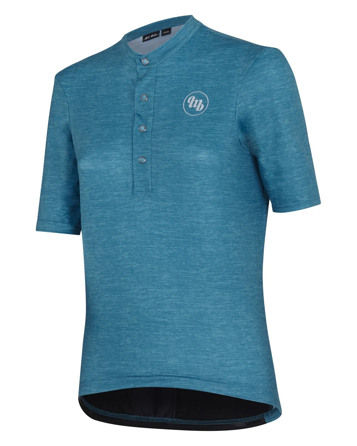 MB Wear Gravel Allday Petrol cykeltröja – 4 knappar