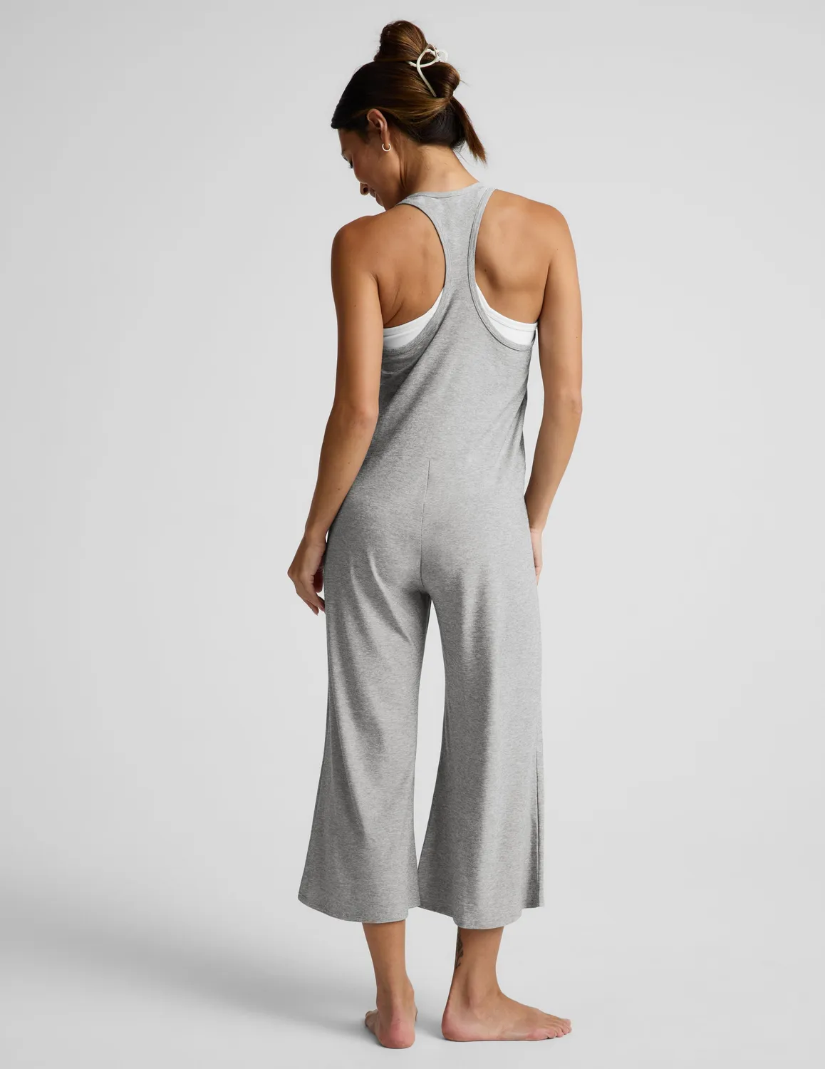 Beyond Yoga Featherweight Hang Loose Jumpsuit Silver Mist lös