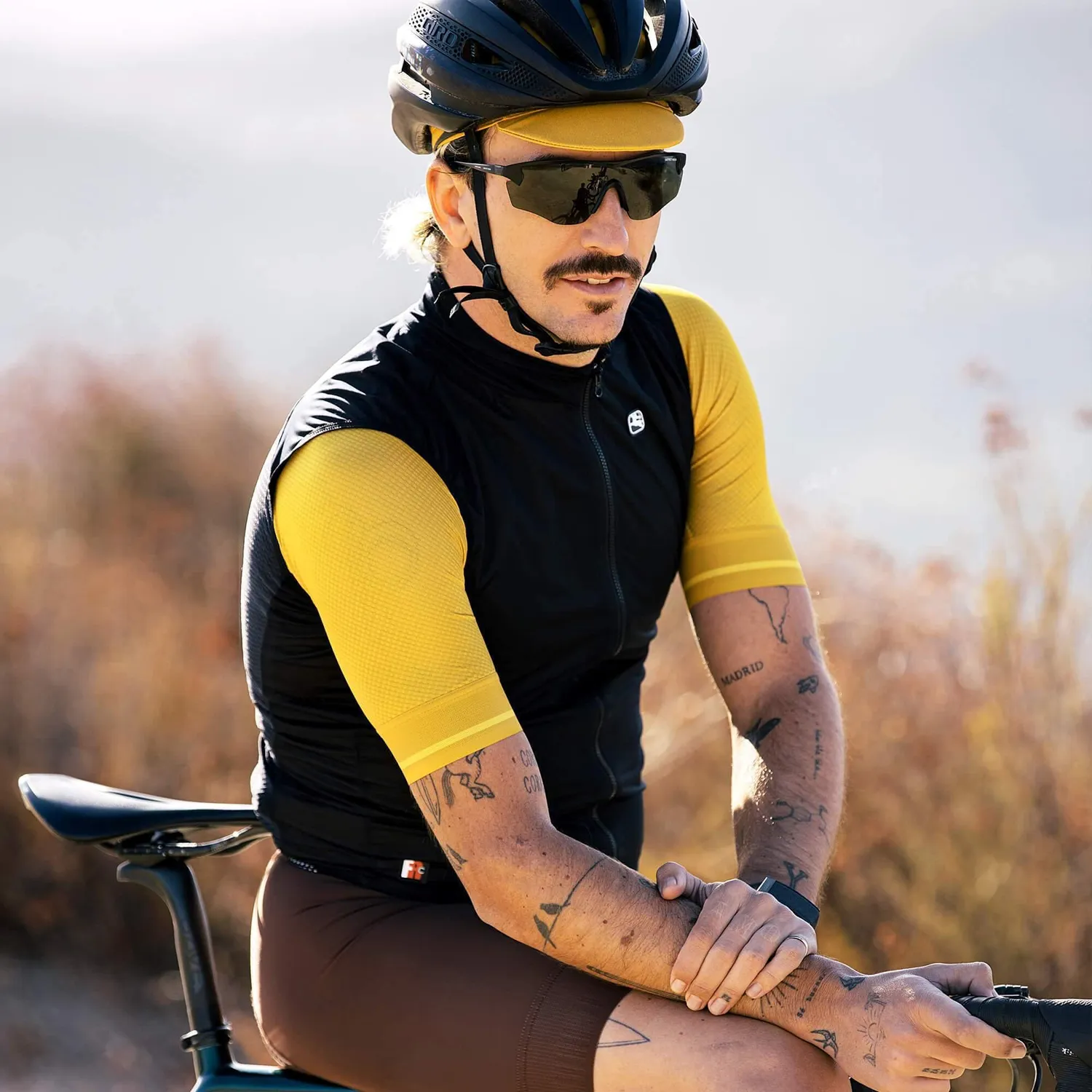 Giordana FR-C Pro Wind Vest vindväst svart vindtät