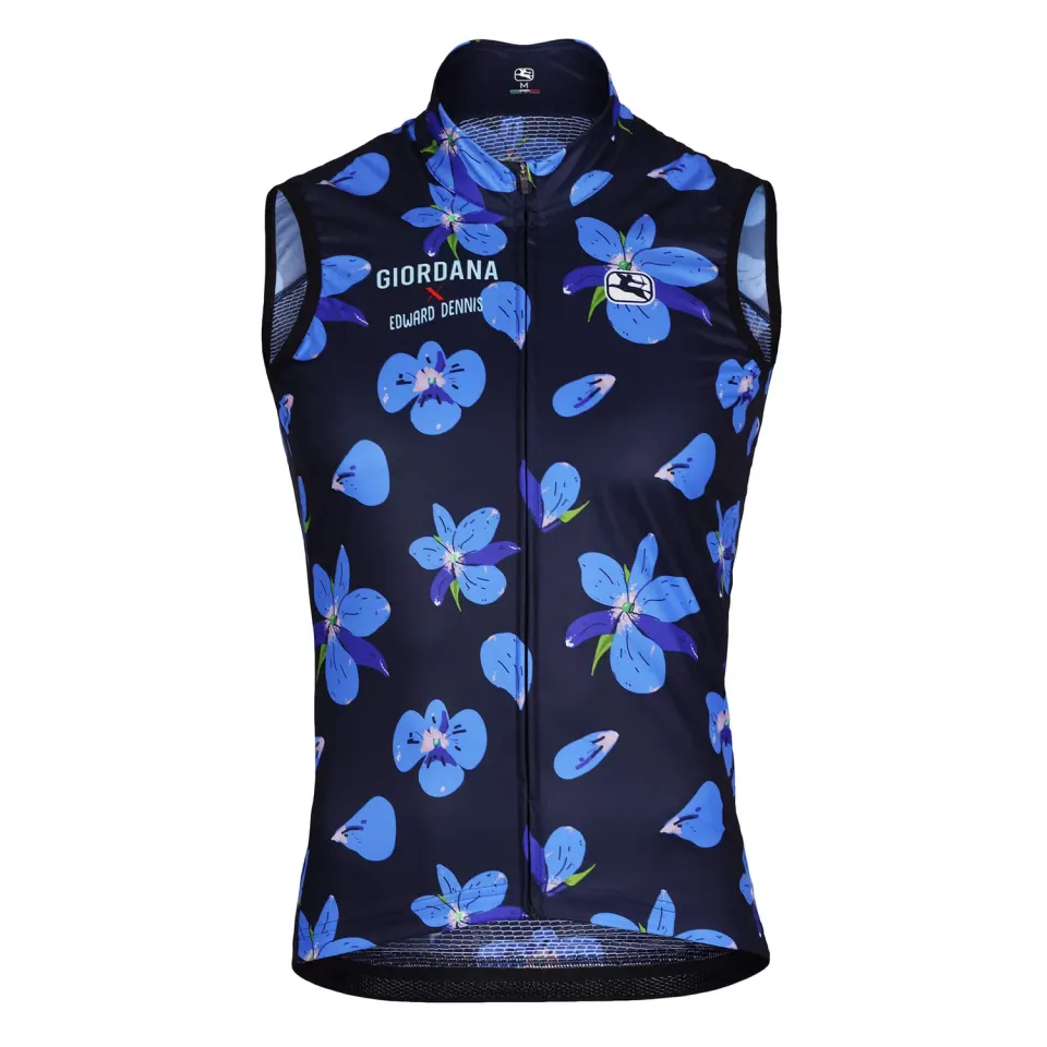 Giordana Orchid Aquarelo vindväst herr orchid vindtät