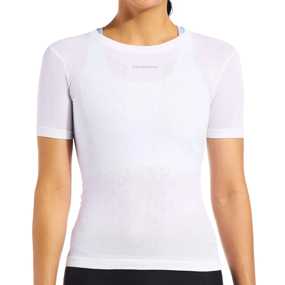Giordana Lightweight baslager kort ärm svart Dryarn